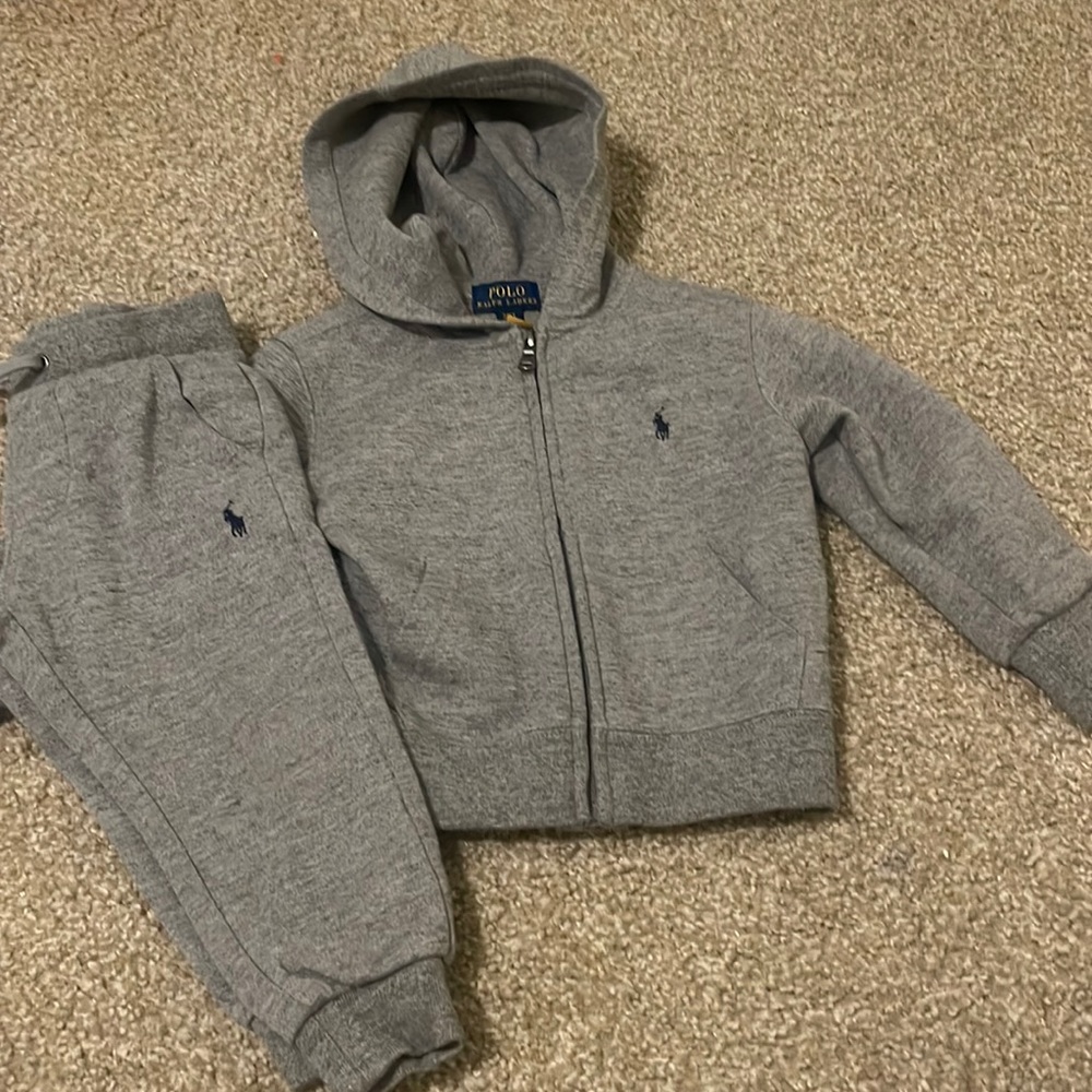 Grey Polo sweatsuit